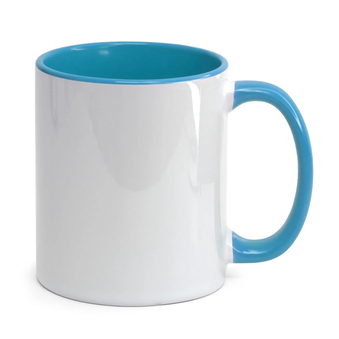 Caneca Alça e interior Azul 