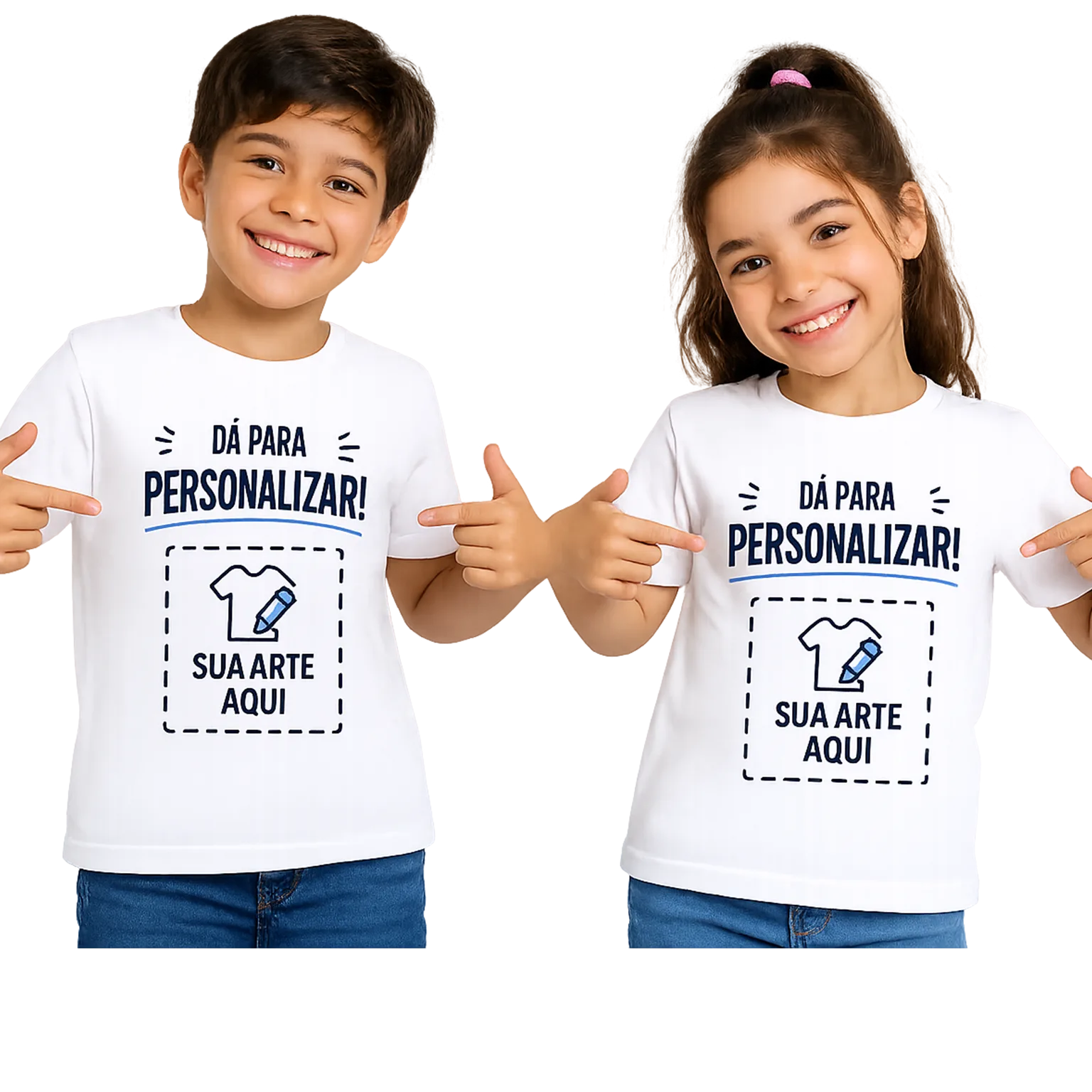 Camisetas personalizada de Poliester ifantil