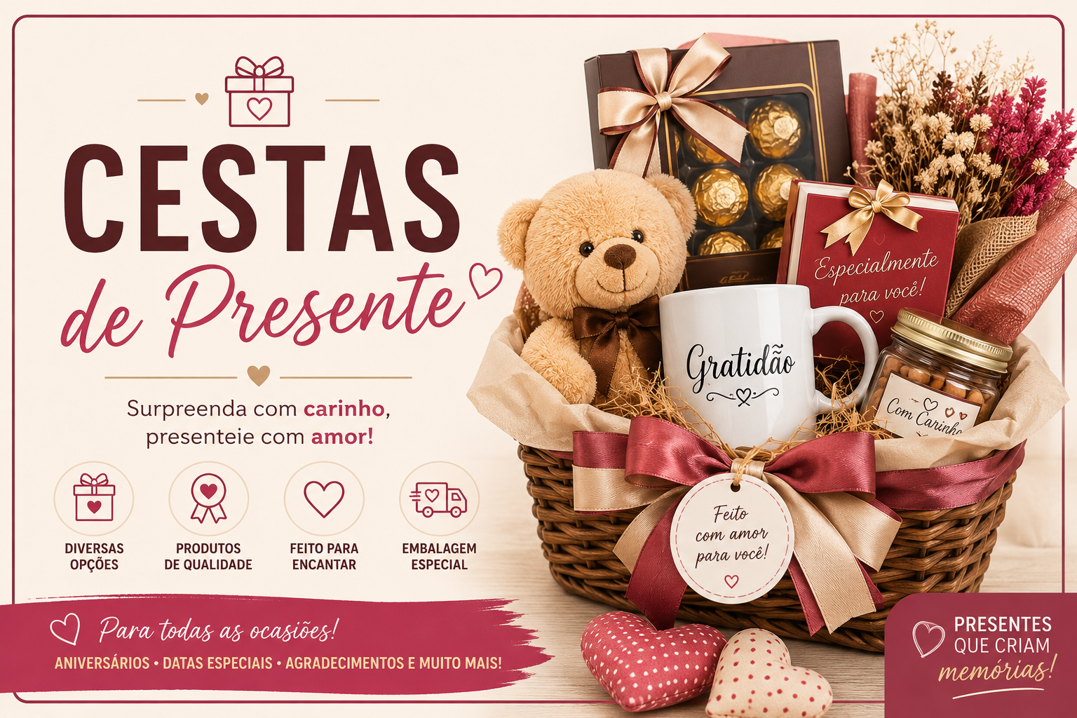 CESTAS DE PRESENTES